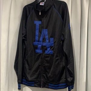 Dodgers Majestic- Mens Black Jacket